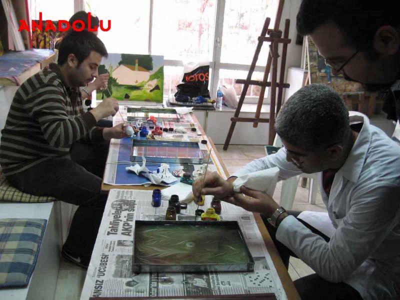 Yetişkinler İçin Özel Ebru Kursları