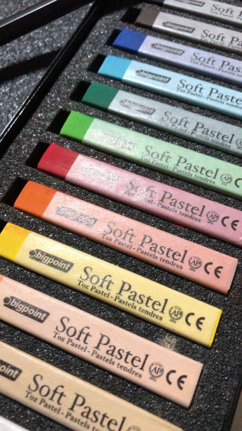 Toz Pastel Malzemeleri